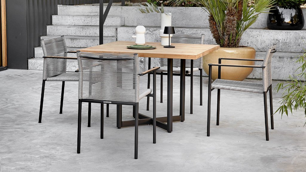 applebee jakarta dining grey 