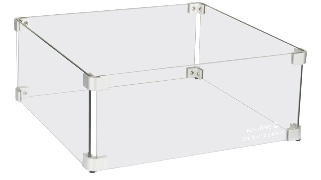 Easyfires Glasset Vierkant Groot