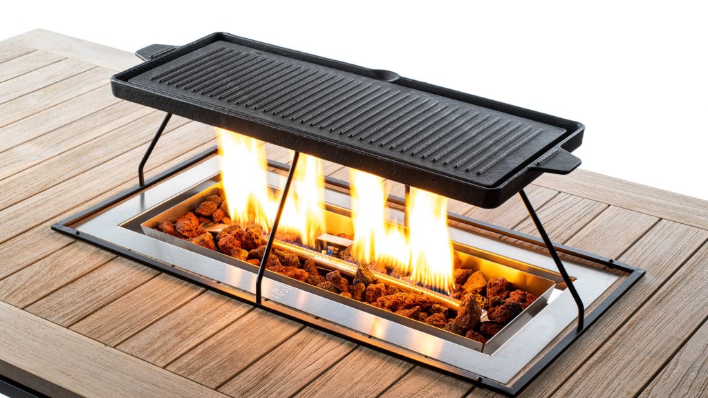 Happy Cocooning Cocoon Table Grillplatte Rechteckig