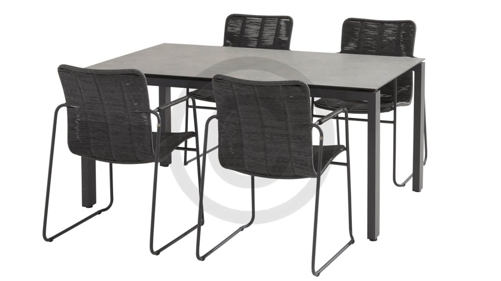 taste 4seasons palma stapelstoel anthracite