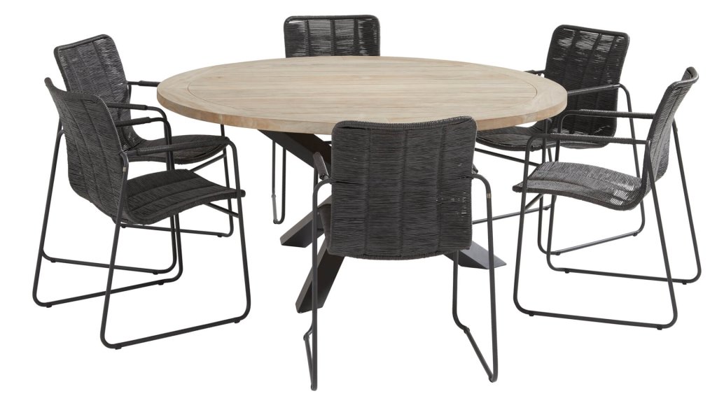 taste 4seasons palma stapelstoel anthracite 