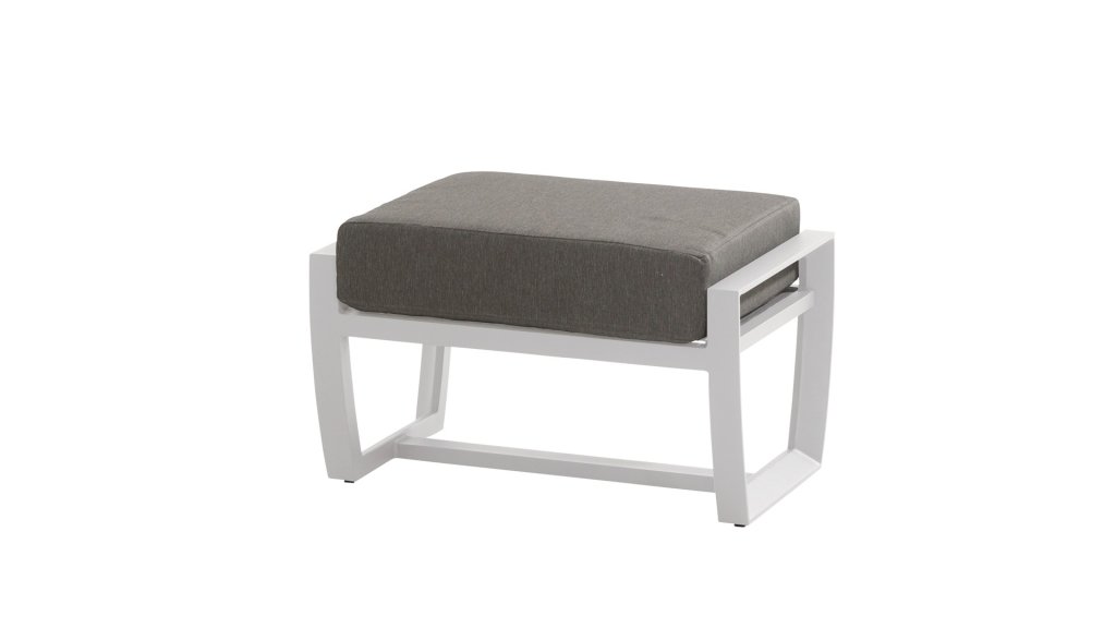 taste 4seasons mauritius footstool white 91034