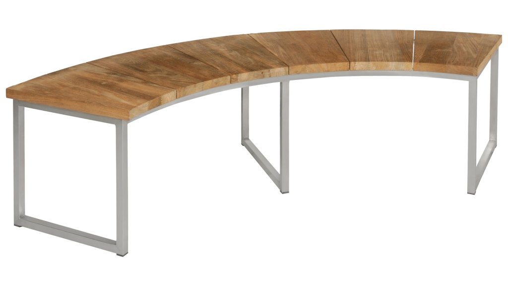 zebra onyx bank rvs tuinbank