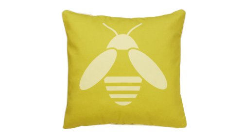 sierkussen applebee vierkant geel