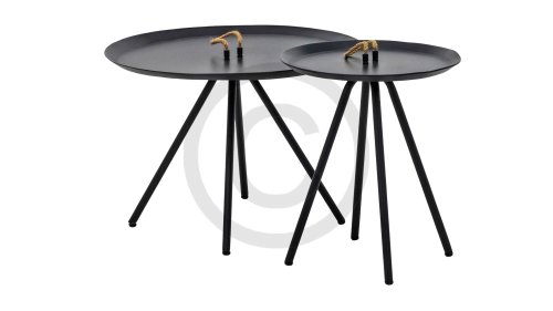 applebee elle coffee table set alu