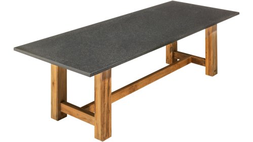 Studio 20 Voss Tisch 220cm Pearl Grey Satiniert