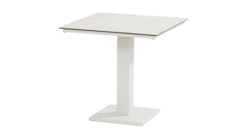 taste 4seasons 91059 titan xl dining table 75x75 cm ceramic white