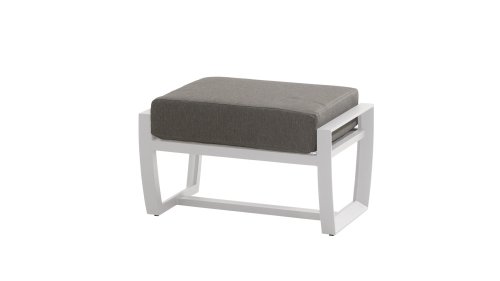 taste 4seasons mauritius footstool white 91034