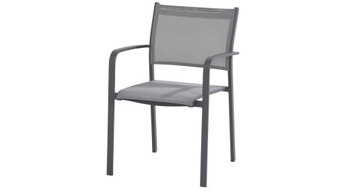 Taste by 4 Seasons tosca matt carbon dining chair