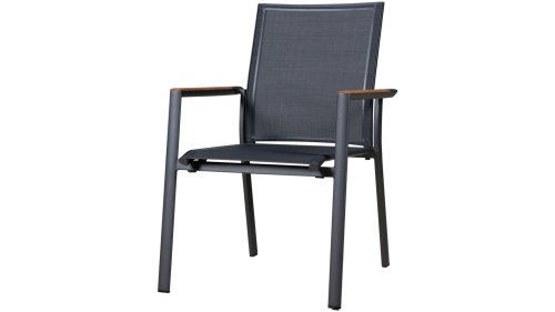 zebra fly diningstoel carbon