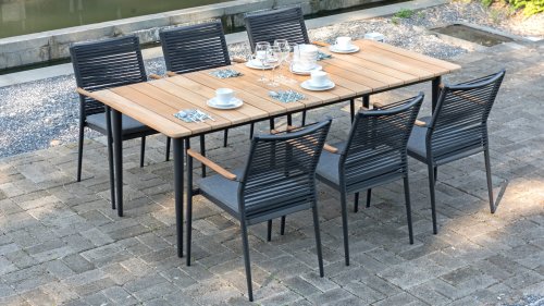 zebra spider esstischgruppe