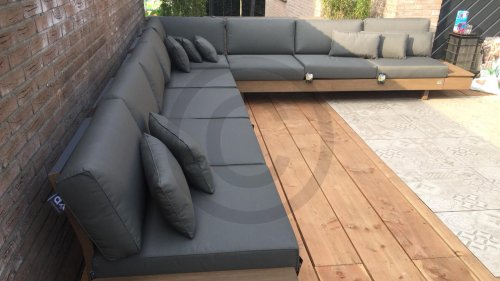applebee module x loungeset teak