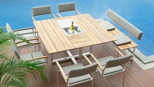 zebra quadux esstisch gruppe dining